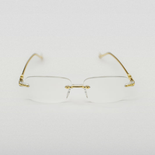 2 in 1 Rimless Eyeglasses